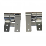 Bemis Canyon Soft Close 1/4-20 NEW Replacement Toilet Seat Hinge Set - HG1115997-Chrome