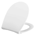 Pressalit Inspira Uni Soft Close Bottom Fixing Toilet Seat & Cover White 1074000-D05999