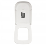 Villeroy & Boch Joyce Soft Close Quick Release Toilet Seat & Cover White 9M52S101