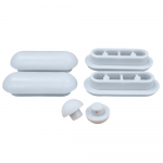 Saneux I-Line II Toilet Seat & Cover Buffer Set Grey SP.IL.002