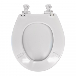 Bemis Chicago Soft Close With SmarLift Take Off Toilet Seat & Cover White 5000EL000