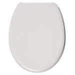 Celmac Melody Standard Close Toilet Seat & Cover With Plastic Hinge White 20120349