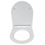 Saneux Jones Mini Slim Soft Close Seat & Cover White MS76SN11