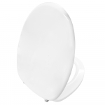 Azzurra Full 56 Standard Close Toilet Seat & Cover Polyester Resin White C1800LM56/FULL