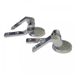 Bemis AL Tuck-Under CP Replacement Toilet Seat Hinge Set - HG1016997-Chrome