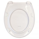 Twyford Alcona Standard Close Top Fix Toilet Seat and Cover White AR7864WH