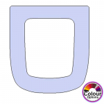 Vitra S20 Standard Close Replacement Toilet Seat & Cover Lacquered Wood CH-VIT-S20