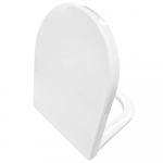 Axa One Standard Close Toilet Seat & Cover Thermoset White S019T01