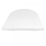 Britton Bathrooms Shoreditch Round Soft-Close Toilet Seat & Cover White SHR.047