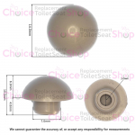 Celmac International Replacement Toilet Lid Buffer (Single) - BF21