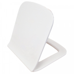Moods Cedarwood Thin Soft Closing Toilet Seat & Cover White DISA0034