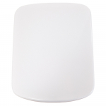 Twyford E100 Square Bottom Fix Hinge Standard Close Toilet Seat E17816WH