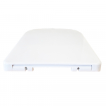B&Q Cooke & Lewis Affini Soft Close Quick Release Toilet Seat & Cover White BQSA0026