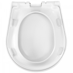AXA Cinque Soft Close Toilet Seat and Cover White 368801