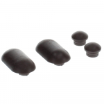 Villeroy & Boch Hommage Toilet Seat and Cover Buffer Set Brown 92208800