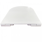 Duravit Starck 3 Elongated Soft-Close Toilet Seat & Cover White 0063390000