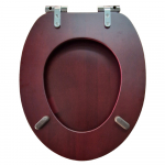 Roper Rhodes Traditional Soft Close Toilet Seat & Cover Mahogany 8081MSC-SF