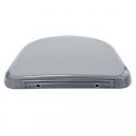 Euroshowers Rainbow D One Soft Close Quick Release Toilet Set & Cover Grey 86512