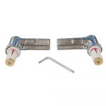 Pozzi Ginori Q3 Soft Close Toilet Seat Hinge Set 43968999