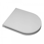 RAK Resort Mini Slim Soft Close Quick Release Toilet Seat & Cover White RAKSEAT012