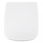 Gala Street Square Soft Close Toilet Seat & Cover White 5132301