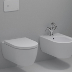 Ideal Standard Blend Curve Standard Close Quick Release Toilet Seat & Cover White T376101