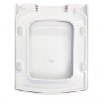 Porcelanosa Logic Soft Close Toilet Seat & Cover White 100122002