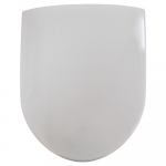 B&Q Cooke & Lewis Luciana Soft Close Original Toilet Seat & Cover White PQCS1308
