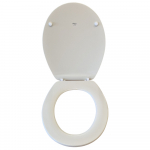 Roca Victoria Standard Close Toilet Seat & Cover Ivory 8-01306
