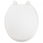 Bemis Austin Standard Close Toilet Seat & Cover White 7500AR000