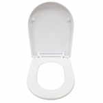 Premier Meridian Luxury Soft Close With Quick Release Toilet Seat & Cover White NTS007