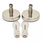 Twyfords E100 Toilet Seat Soft Close Hinge Set Old Style CH.506421