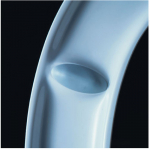 Pressalit T 2 Standard Close Bottom Fixing Toilet Seat & Cover White 316000-B13999