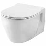 Pressalit Connexion 980 Soft Close Top Fixing Toilet Seat & Cover White 980011-DE9999