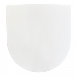 Porcelanosa Wall Soft Close Toilet Seat & Cover White 100041082