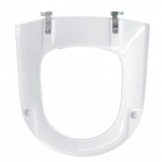 Pressalit Objecta D Polygiene Standard Close Top Fixing Toilet Seat Without Cover White 171011-BQ6999