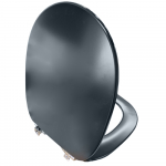 Roca Carmen Soft Close Toilet Seat & Cover Dark Grey 801B5238B