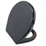 Galassia XES Standard Close Toilet Seat & Cover Black 9920NE