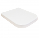 Nero Ceramica Aliseo Soft Close Quick Release Alternative Toilet Seat & Cover White CH.506385