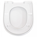 Villeroy & Boch O.Novo Vita Soft Close Quick Release Toilet Seat & Cover White With Antibac 9M67S1T1