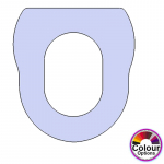 Sanitana Colonial Standard Close Replacement Toilet Seat & Cover Lacquered Wood CH-SAN-COL