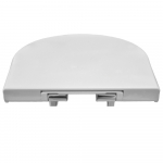 Bauhaus Modest Soft Close Toilet Seat & Cover Thermoset White MO6105W