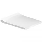 Duravit Viu Standard Close Quick Release Toilet Seat and Cover White 0021110000