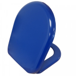 Euroshowers Rainbow D One Soft Close Quick Release Toilet Set & Cover Blue 86514