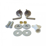 Sottini Galliano Toilet Seat Hinge Set Chrome E0881AA