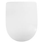 Pressalit 345 Soft Close Top Fixing Toilet Seat & Cover White 938000-D02999