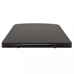 Imex Ceramics Ravine Soft Close Quick Release Wrapover Duraplus Toilet Seat & Cover Black S10160SCQRBL