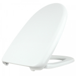 Gala Elia Standard Close Polypropylene Toilet Seat & Cover White 5138201