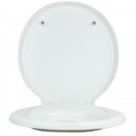 Galassia EL1 / EL2 Standard Close Toilet Seat & Cover White 9820