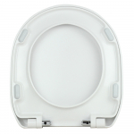 Galassia M2 Soft Close WC Toilet Seat & Cover White 5223
